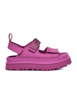 Sandales UGG Goldenglow Fuchsia pour femme