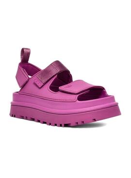 Sandales UGG Goldenglow Fuchsia pour femme