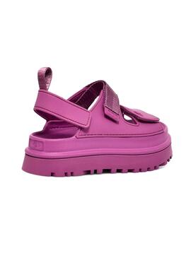 Sandales UGG Goldenglow Fuchsia pour femme
