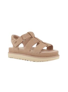 Sandales UGG Goldenstar Strap Beige pour femme