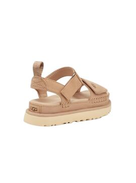 Sandales Ugg Goldenstar Beige pour Femme