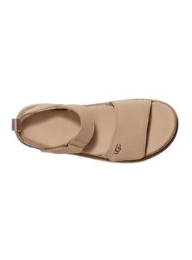Sandales Ugg Goldenstar Beige pour Femme