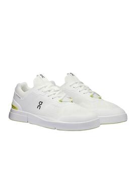 Chaussures On The Roger Spin 2 Blanc et Néon Pour Homme