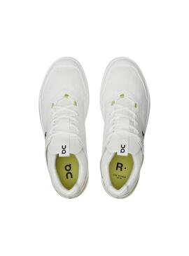 Chaussures On The Roger Spin 2 Blanc et Néon Pour Homme