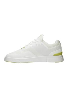 Chaussures On The Roger Spin 2 Blanc et Néon Pour Homme