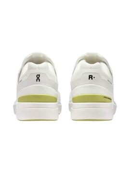 Chaussures On The Roger Spin 2 Blanc et Néon Pour Homme