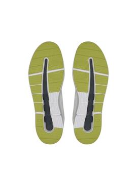 Chaussures On The Roger Spin 2 Blanc et Néon Pour Homme