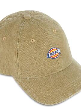 Casquette Dickies Hardwick en Velours Côtelé Beige pour Femme et Homme