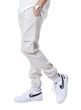 Pantalon Project x Paris PXP Cargo Blanco Pour Homme