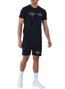 Bermudas Project x Paris Jogger Noir pour Homme