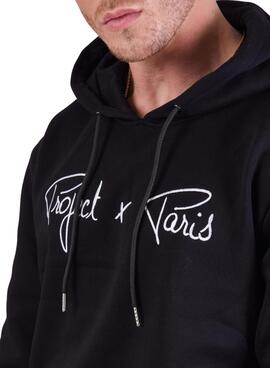 Sweatshirt Project x Paris Broderie Noir
