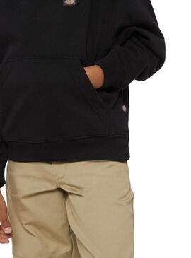 Sweat Dickies Youth Oakport Noir Pour Garçon et Fille