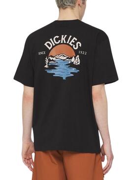 T-shirt Dickies Beach Tee Noir pour Homme