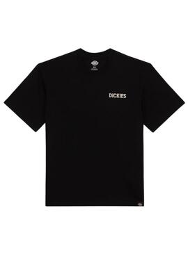 T-shirt Dickies Beach Tee Noir pour Homme
