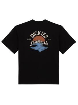 T-shirt Dickies Beach Tee Noir pour Homme