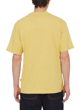 T-shirt Dickies Luray Pocket Jaune Pour Homme