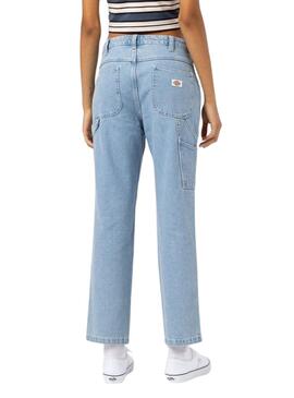 Jean Dickies Ellendale Vintage Bleu Femme