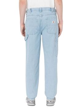 Pantalon Jeans Dickies Garyville Denim Bleu Pour Homme