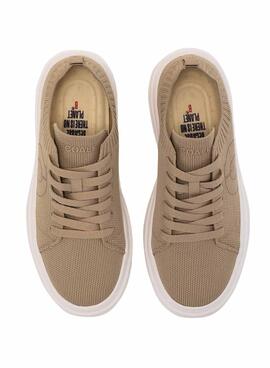 Zapatillas Ecoalf Bermuda Marrón para Mujer - Baskets Ecoalf Bermuda Marron pour Femme