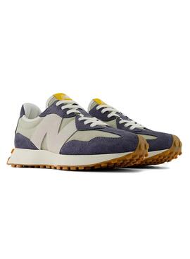 Sneakers New Balance 327 Retro Bleu Pour Homme