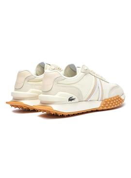 Zapatillas Lacoste L-Spin Deluxe Beige Pour Femme