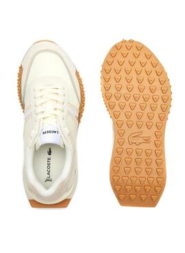 Zapatillas Lacoste L-Spin Deluxe Beige Pour Femme