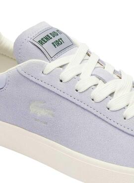 Chaussures Lacoste Baseshot Bleu Pour Femme