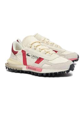 Sneakers Lacoste Elite Active Beige pour femme.