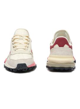 Sneakers Lacoste Elite Active Beige pour femme.