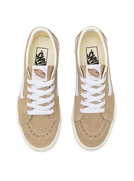 Chaussures Vans SK8 Low Beige pour Homme