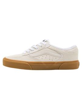 Chaussures Vans Rowley blanches pour hommes
