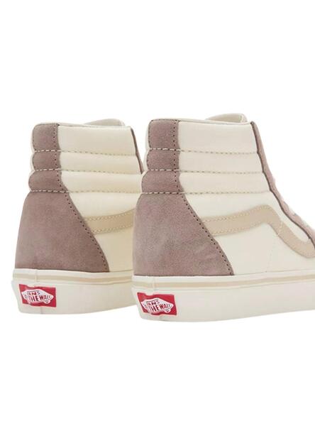 Vans sk8 hi femme gris hotsell