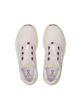 Chaussures de course On Running Cloudmoster vertes pour homme