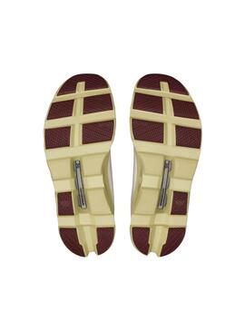 Chaussures de course On Running Cloudmoster vertes pour homme