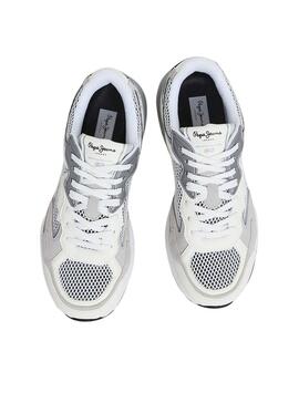 Zapatillas Pepe Jeans Dave Evolution Gris Hombre = Baskets Pepe Jeans Dave Evolution Gris Homme