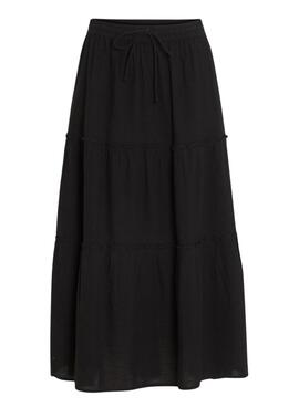 Jupe Vila Anla Noir Pour Femme