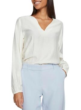 Chemise Vila Jana Blanc Pour Femme