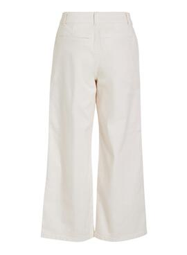 Pantalon Vila Emma Blanc Pour Femme