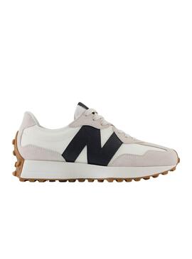 Chaussures New Balance 327 Blanc et Noir Pour Femme