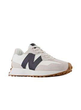 Chaussures New Balance 327 Blanc et Noir Pour Femme