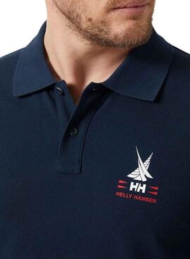 Polo Helly Hansen Koster Marine Pour Homme