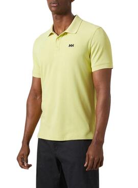 Polo Helly Hansen Driftline Vert Pour Homme