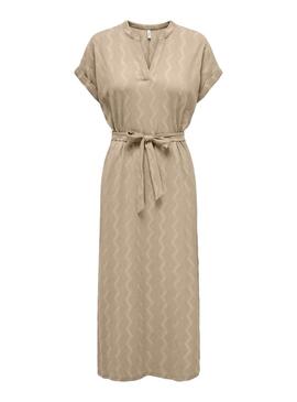 Robe Only Dia Beige pour Femme