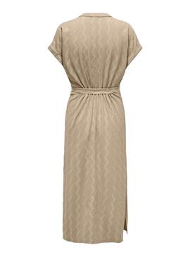 Robe Only Dia Beige pour Femme