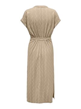 Robe Only Dia Beige pour Femme