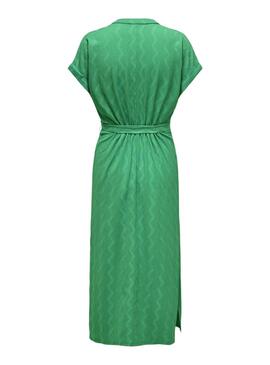 Robe Only Day Vert pour Femme