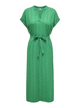 Robe Only Day Vert pour Femme