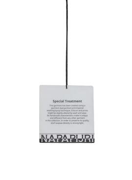 Chemise Polo Napapijri Elbas Bleue pour Homme