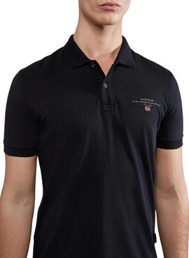 Polo Napapijri Elbas Noir Pour Femme