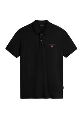 Polo Napapijri Elbas Noir Pour Femme